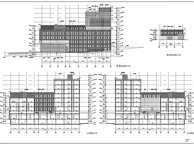 病房楼建筑 施工图