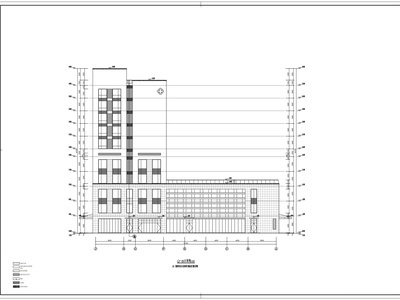 10层现代风格省级人民医院建筑 施工图