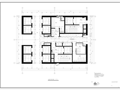 上海某地块超高层办公室内 施工图