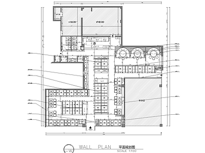 280平西餐厅平面 效果图 施工图