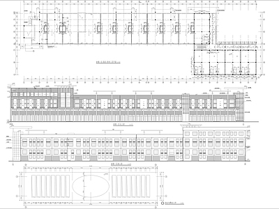 某商业步行街建筑 施工图