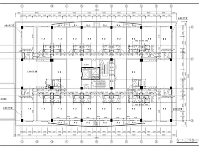 12层办公楼建筑 施工图