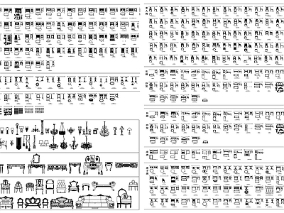 综合家具图库