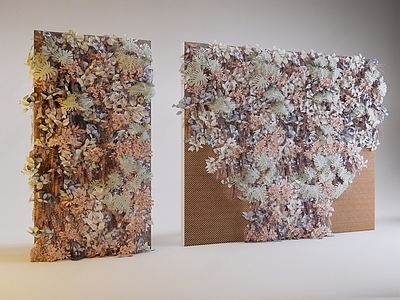 绿植墙 花饰墙面