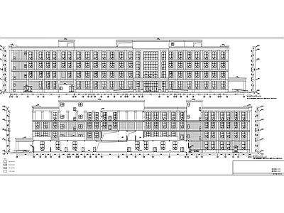 门诊住院楼建筑 施工图