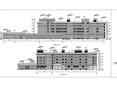 养老院建筑 施工图 疗养院