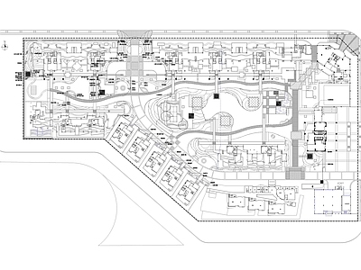 如诗美地景观 施工图 居住区景观