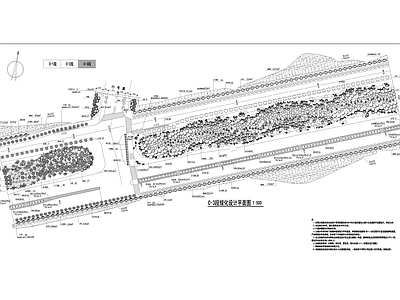 大道园林绿化景观 施工图
