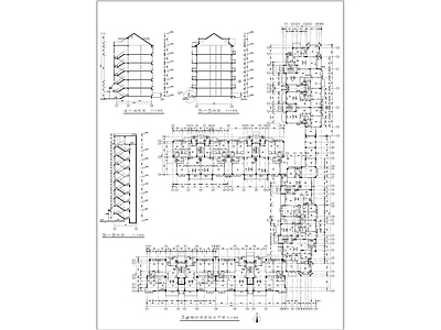 四季花城建筑 施工图 居住区景观