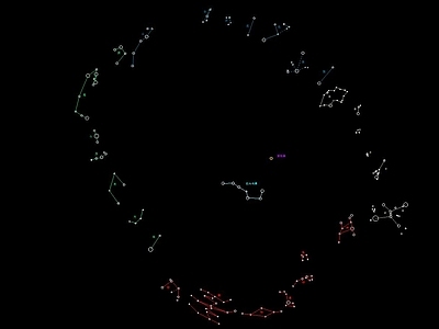 28星宿图星空北斗七星   施工图