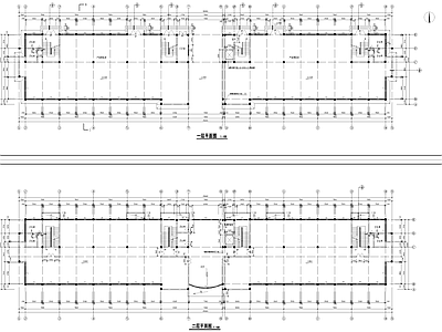 六层办公楼建筑 施工图