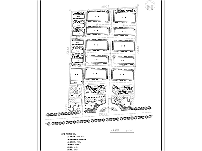 工业园区厂房办公宿舍食堂景观规划总平面 施工图 规划平面图