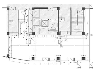 蔚来中心天津银河体验展销厅建筑 施工图