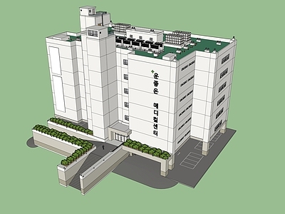 现代医院大楼