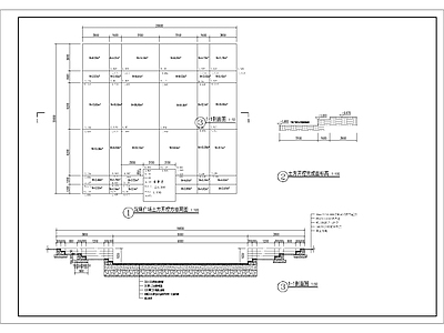 沉降式广场景观 施工图