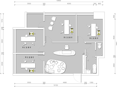 直播间平面图