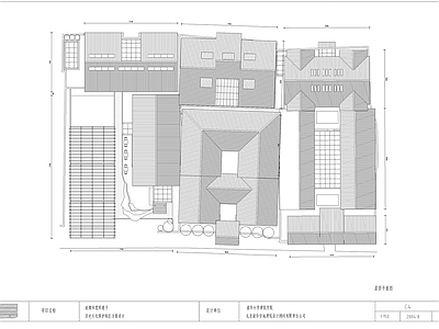 成都宽窄巷子文化旅游街区建筑方案设计 施工图