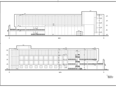 厂区四层办公楼建筑施工图 工业建筑