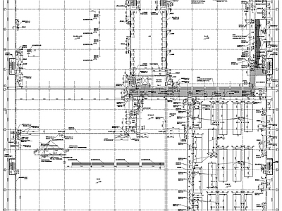 大型知名卷烟厂房建筑施工图 工业建筑