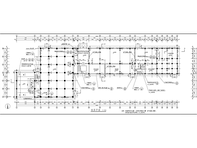 面粉加工工厂建筑施工图 工业建筑