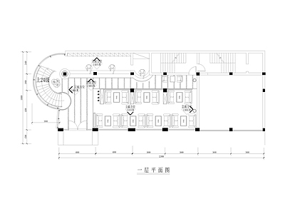 咖啡店室内 施工图