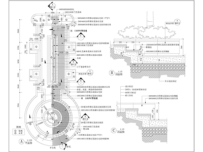 成都中海名城居住区景观 施工图 居住区景观