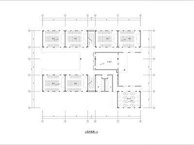 小学平立剖面图 施工图