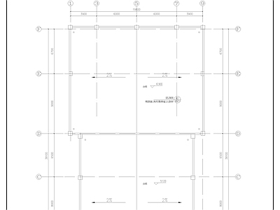 小型欧式风格茶园剧场建筑图纸 施工图