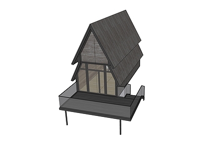 现代度假小木屋