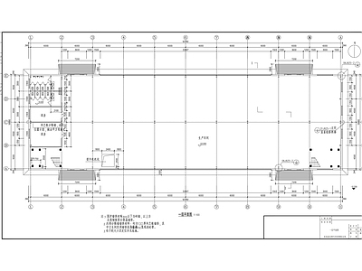 三层18米钢结构标准化厂房建筑 施工图 工业建筑