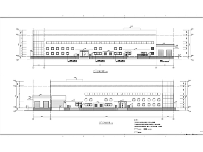 物流仓库地下冷库建筑 施工图 工业建筑