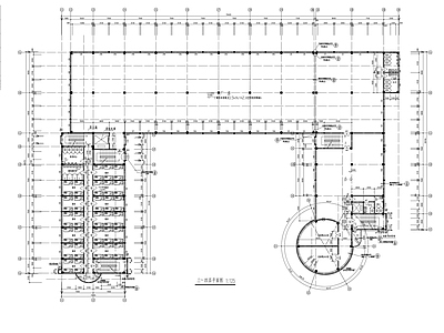 综合厂房建筑 施工图 工业建筑