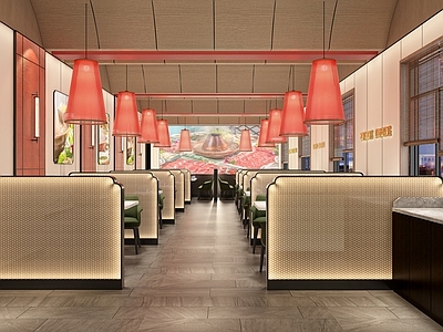 现代火锅店