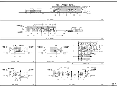 3个技术产业园大门 施工图