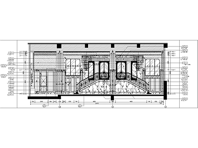 餐厅 欧式餐厅 公共空间 施工图