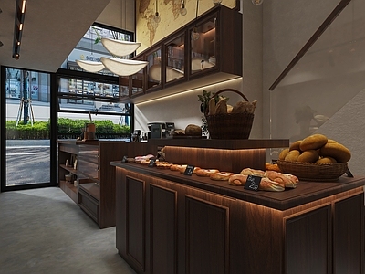 侘寂风面包店
