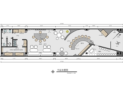 现代休闲办公室 方案文本 施工图