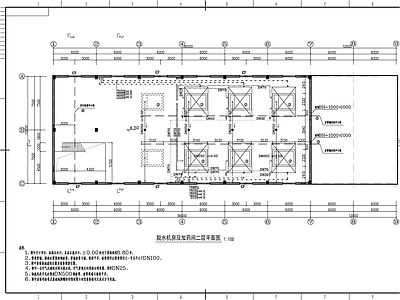 某污泥浓缩池脱水机房水 施工图