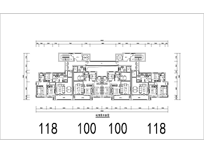 住宅区建筑 施工图