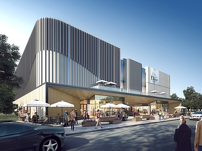 现代商业中心mall