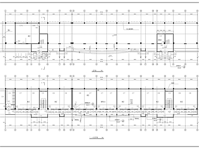 中学教学楼建筑 施工图