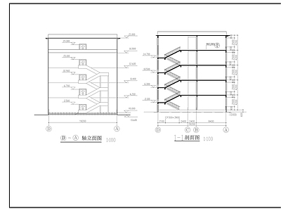 教学楼建筑 施工图