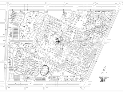 某高校新校区规划 区域规划 规划设计