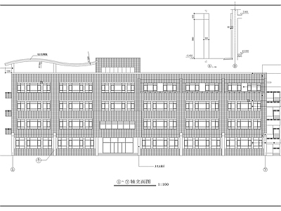 小学教学楼建筑施工图