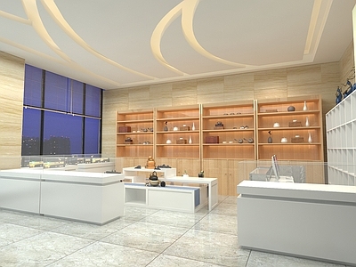现代玩具礼品店 文创售卖区