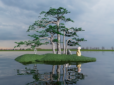 现代景观造景 户外