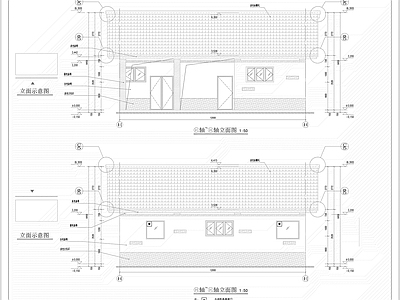 公共厕所建筑 施工图