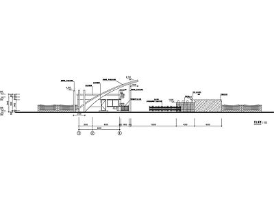 门卫室建筑 施工图