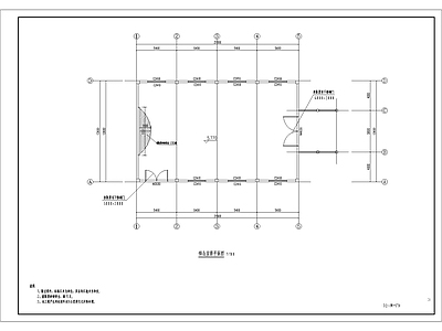 殡仪馆悼堂建筑 施工图