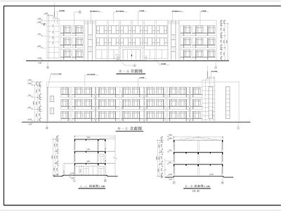 厂房全套设计扩初图纸 施工图 工业建筑